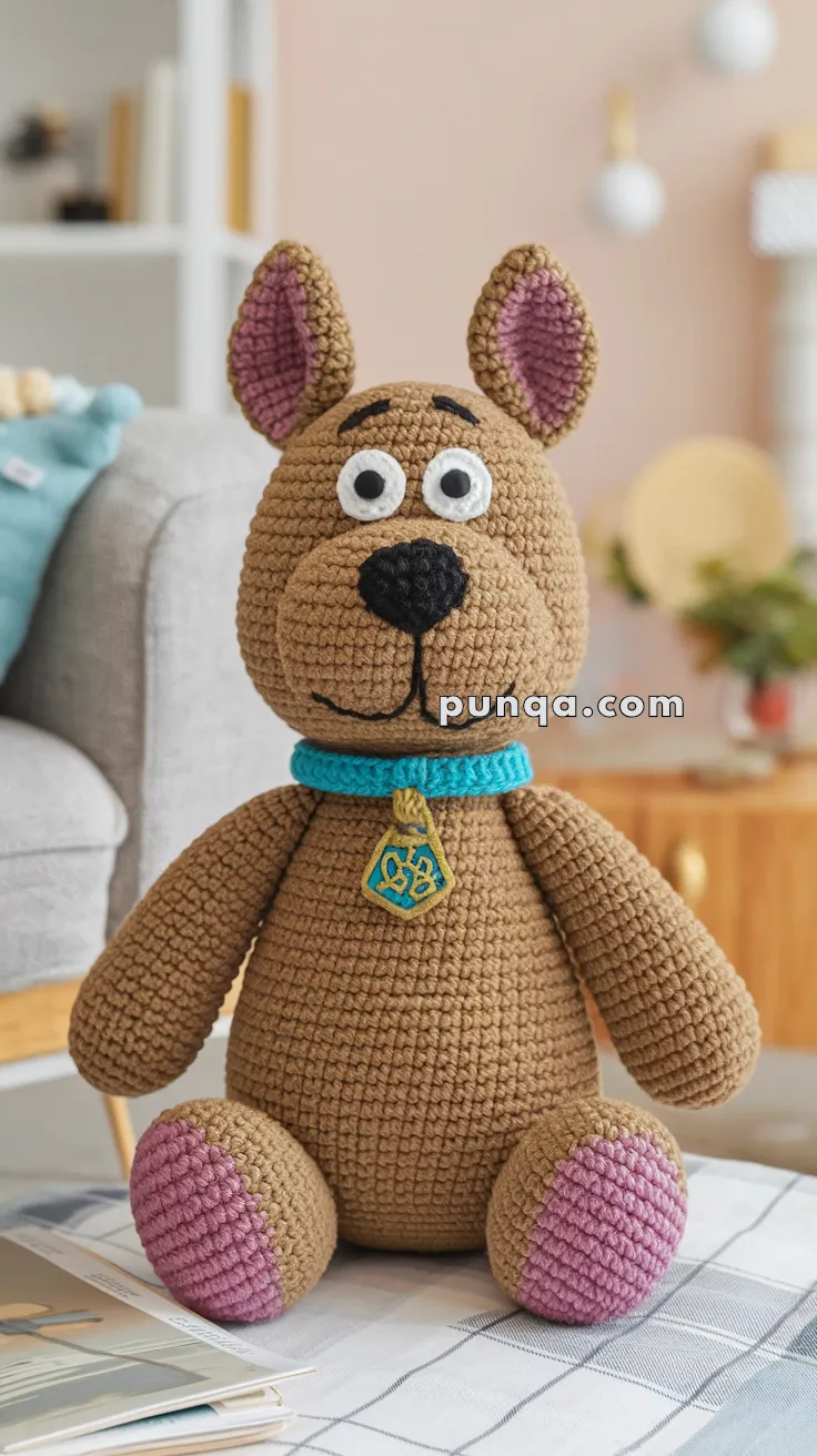 Amigurumi Scooby-Doo – FREE Crochet Pattern