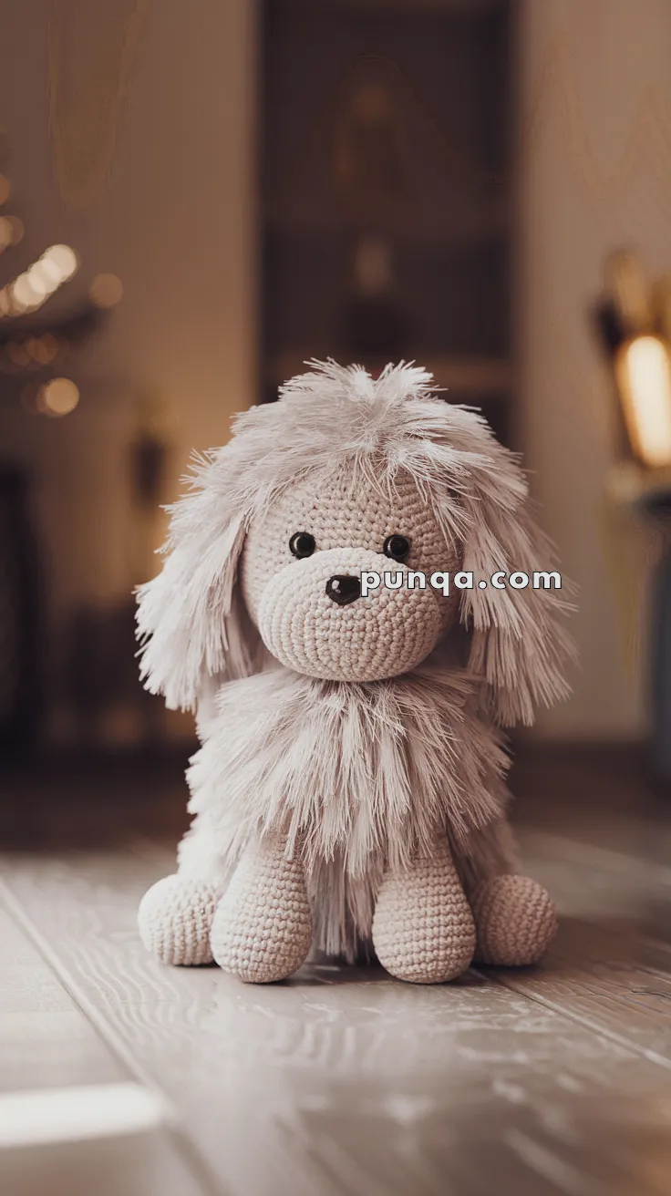 Amigurumi Shaggy the Fluffy Dog – FREE Crochet Pattern