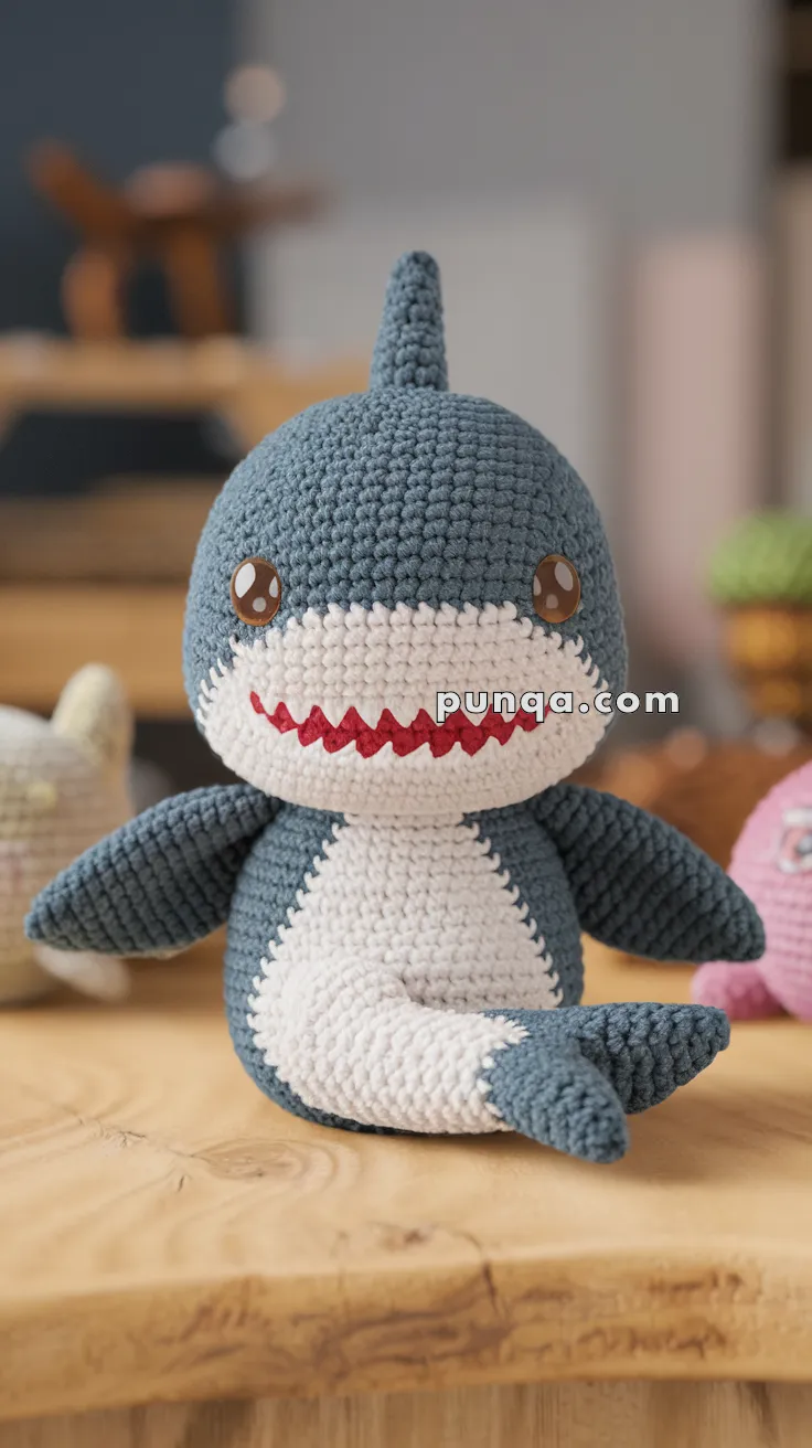 Amigurumi Shark Baby – FREE Crochet Pattern