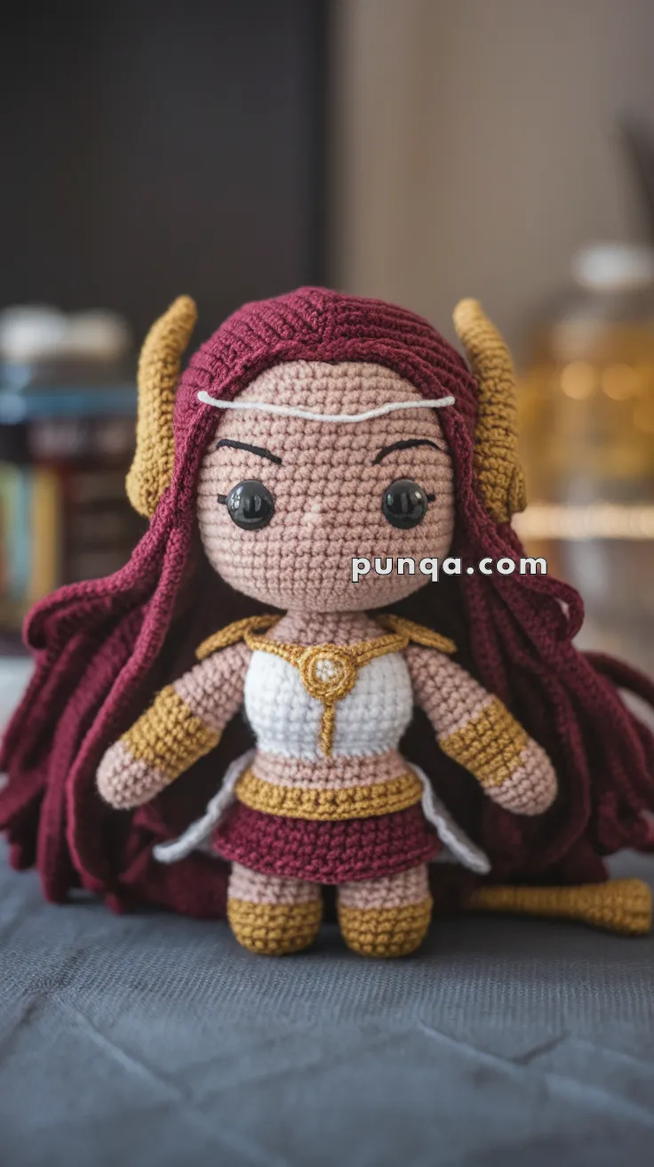 Amigurumi She-Ra – FREE Crochet Pattern