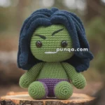 Amigurumi She-Hulk – FREE Crochet Pattern