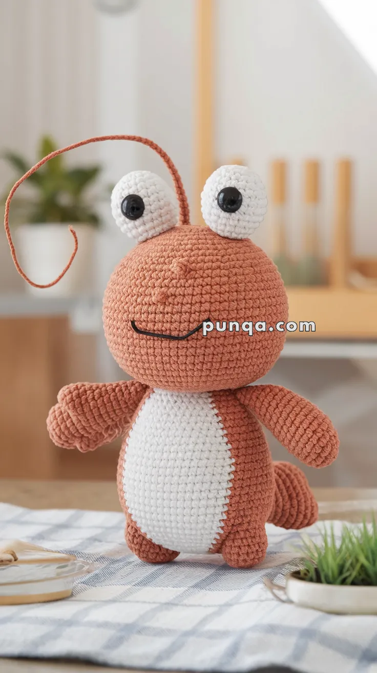 Amigurumi Shrimp – FREE Crochet Pattern