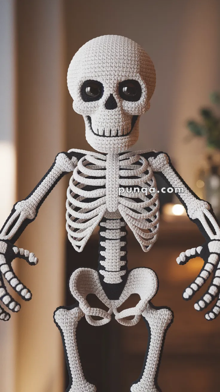 Amigurumi Skeleton – FREE Crochet Pattern
