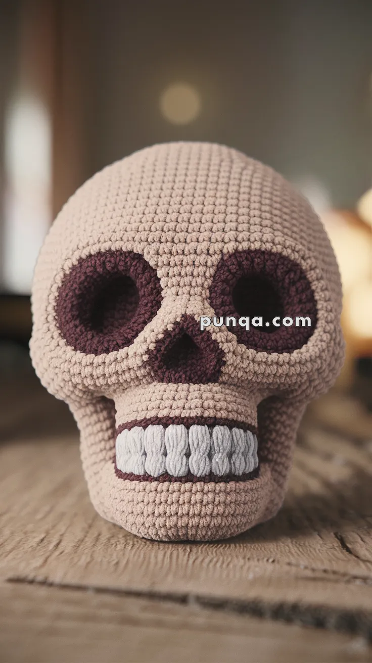 Amigurumi Skull – FREE Crochet Pattern