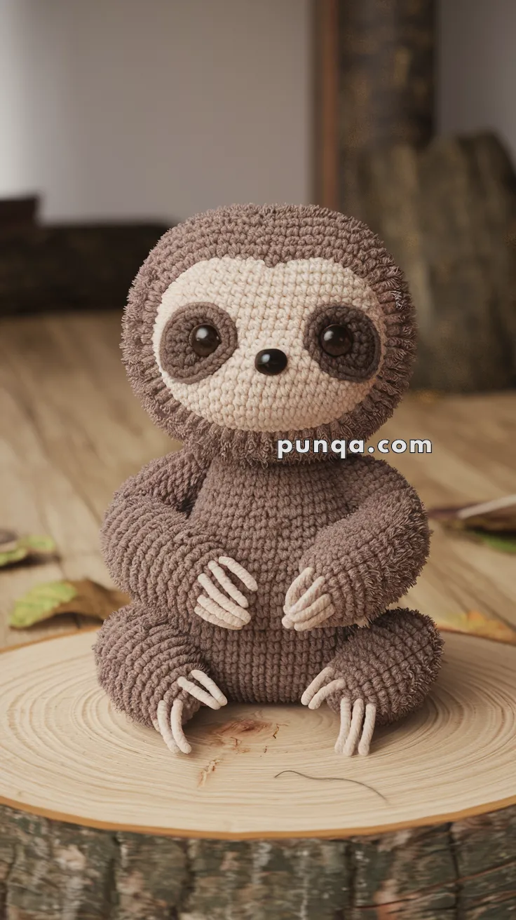 Amigurumi Sloth Baby – FREE Crochet Pattern
