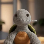 Amigurumi Snapping Turtle – FREE Crochet Pattern