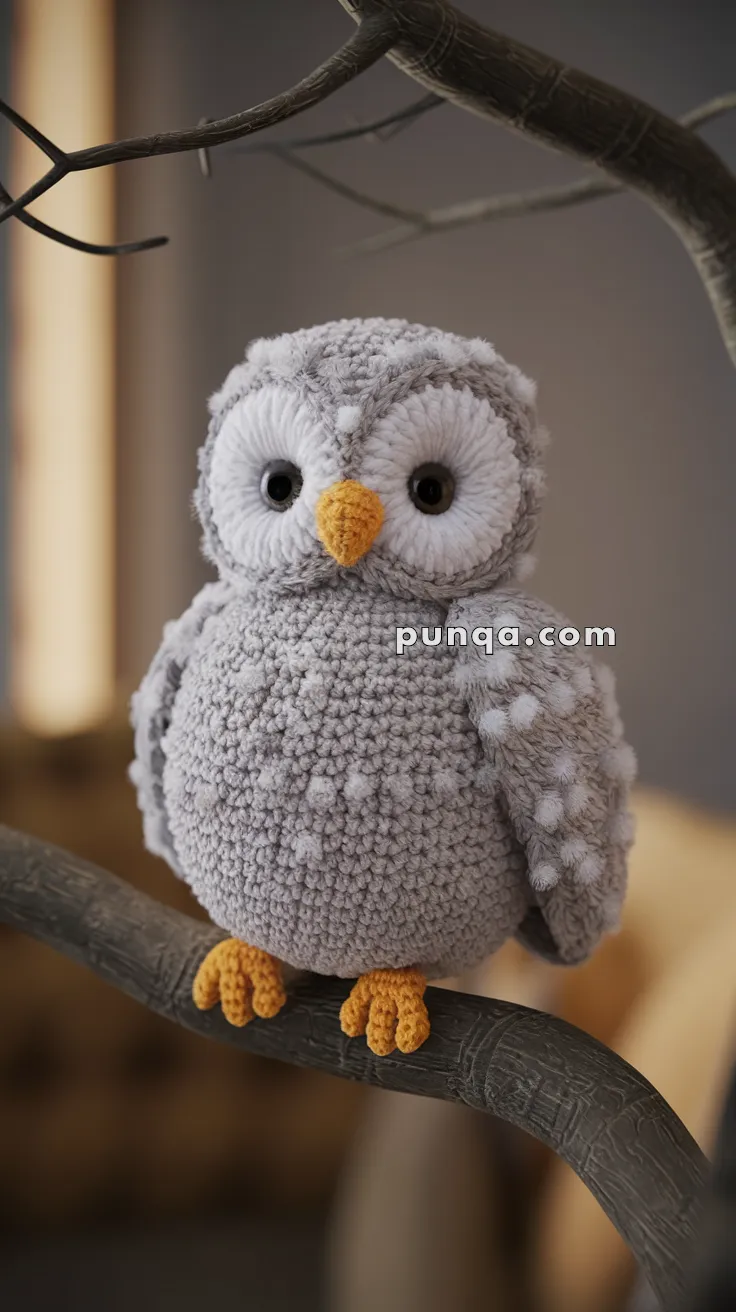 Amigurumi Snowy Owl Chick – FREE Crochet Pattern