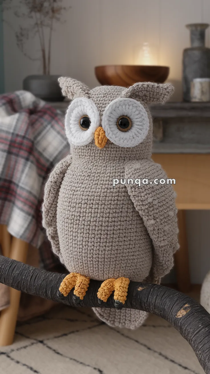Amigurumi Snowy Owl – FREE Crochet Pattern