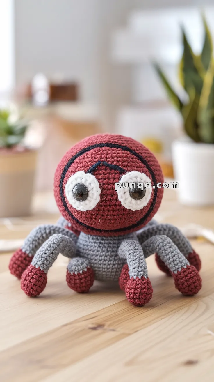 Realistic crochet image for Amigurumi Spider Web - FREE Crochet Pattern