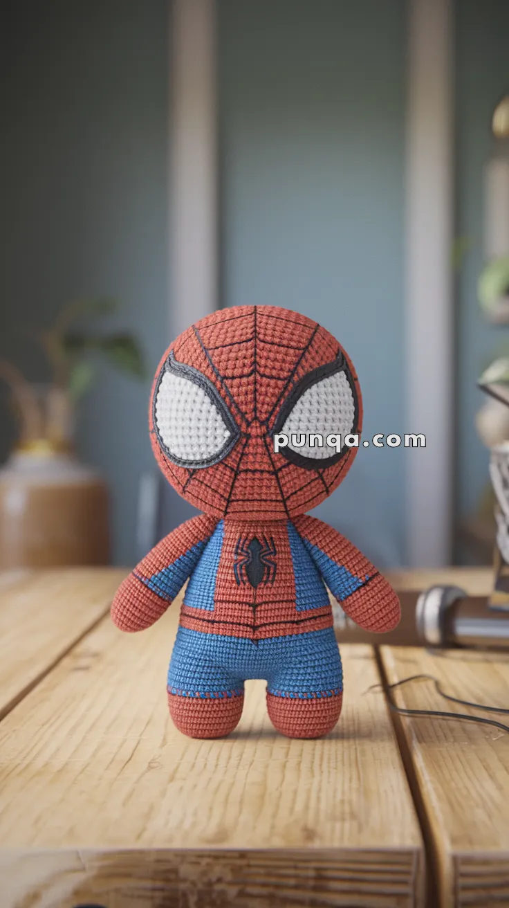 Amigurumi Spider-Man – FREE Crochet Pattern