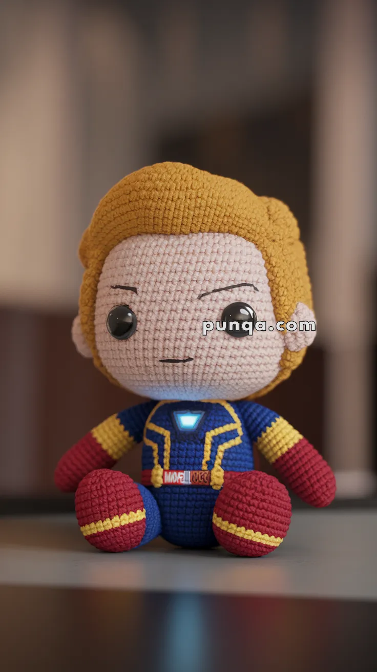 Realistic crochet image for Amigurumi Star-lord - FREE Crochet Pattern