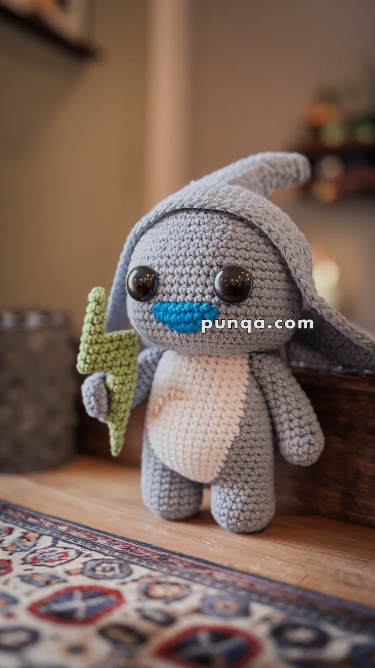 Realistic crochet image for Amigurumi Storm - FREE Crochet Pattern