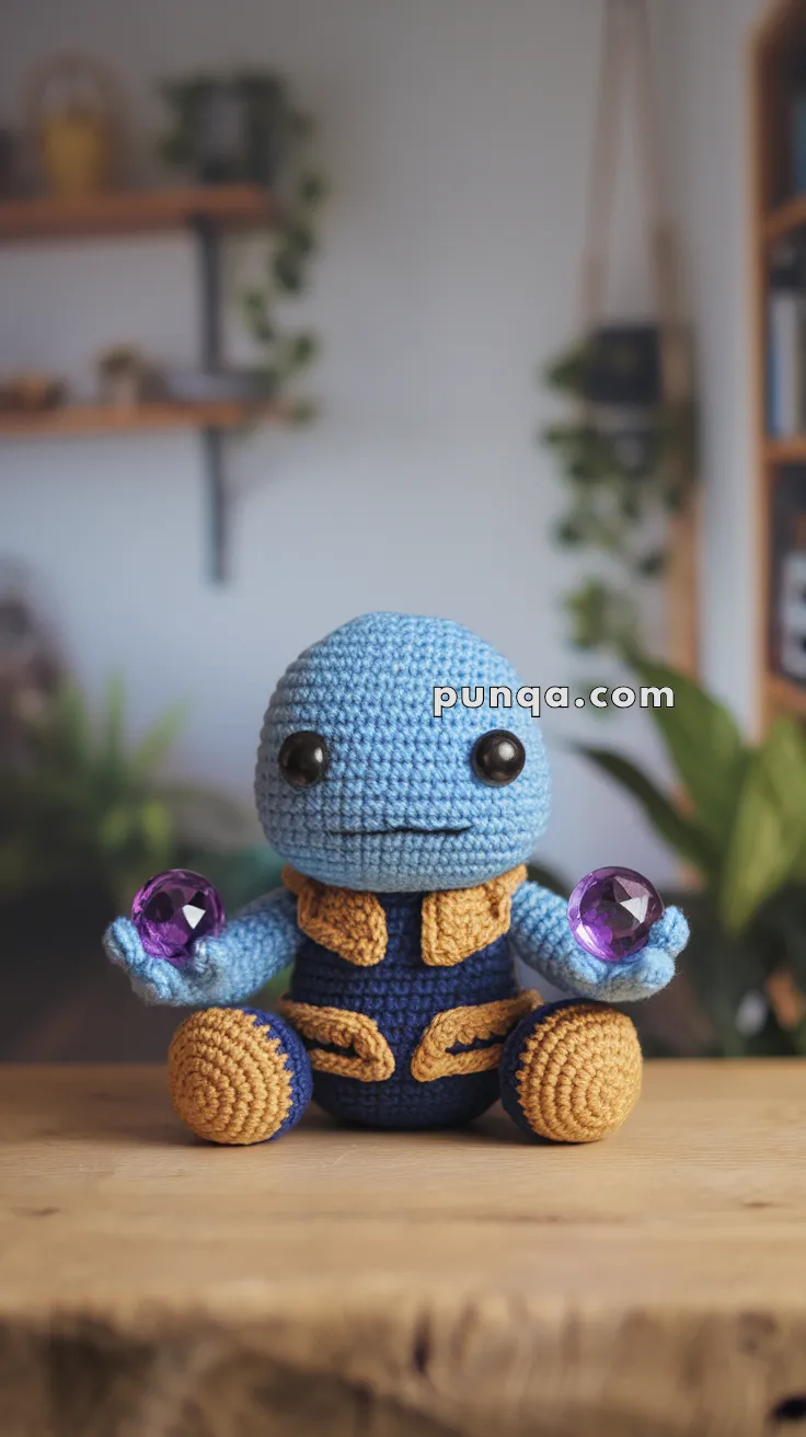 Amigurumi Thanos – FREE Crochet Pattern