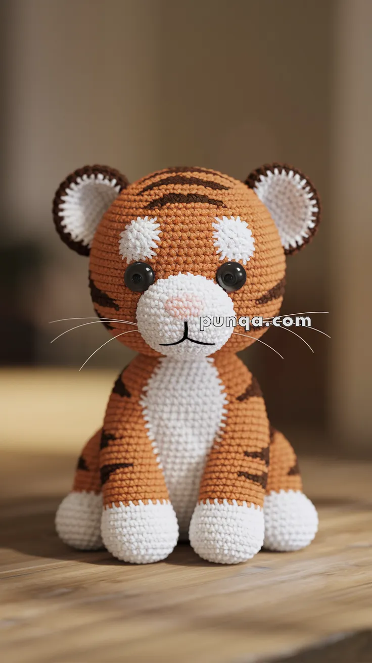 Amigurumi Tiger Cub – FREE Crochet Pattern