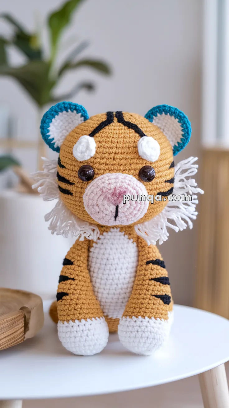Amigurumi Tiger – FREE Crochet Pattern