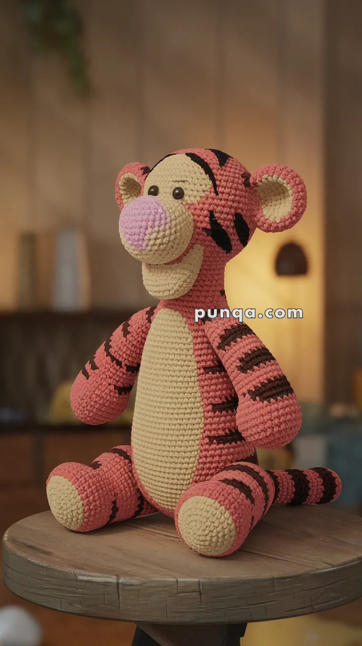 Amigurumi Tigger – FREE Crochet Pattern