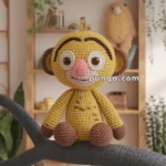 Amigurumi Timon – FREE Crochet Pattern