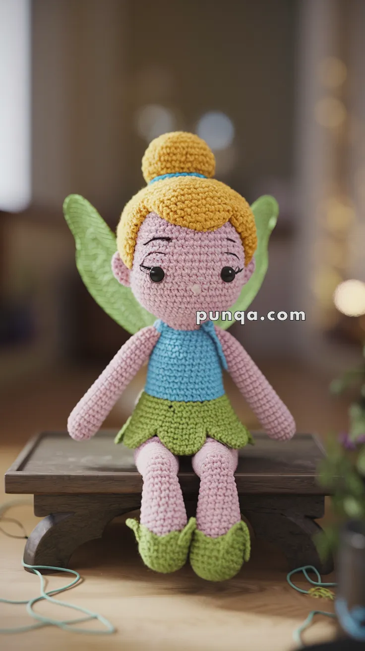 Amigurumi Tinker Bell – FREE Crochet Pattern
