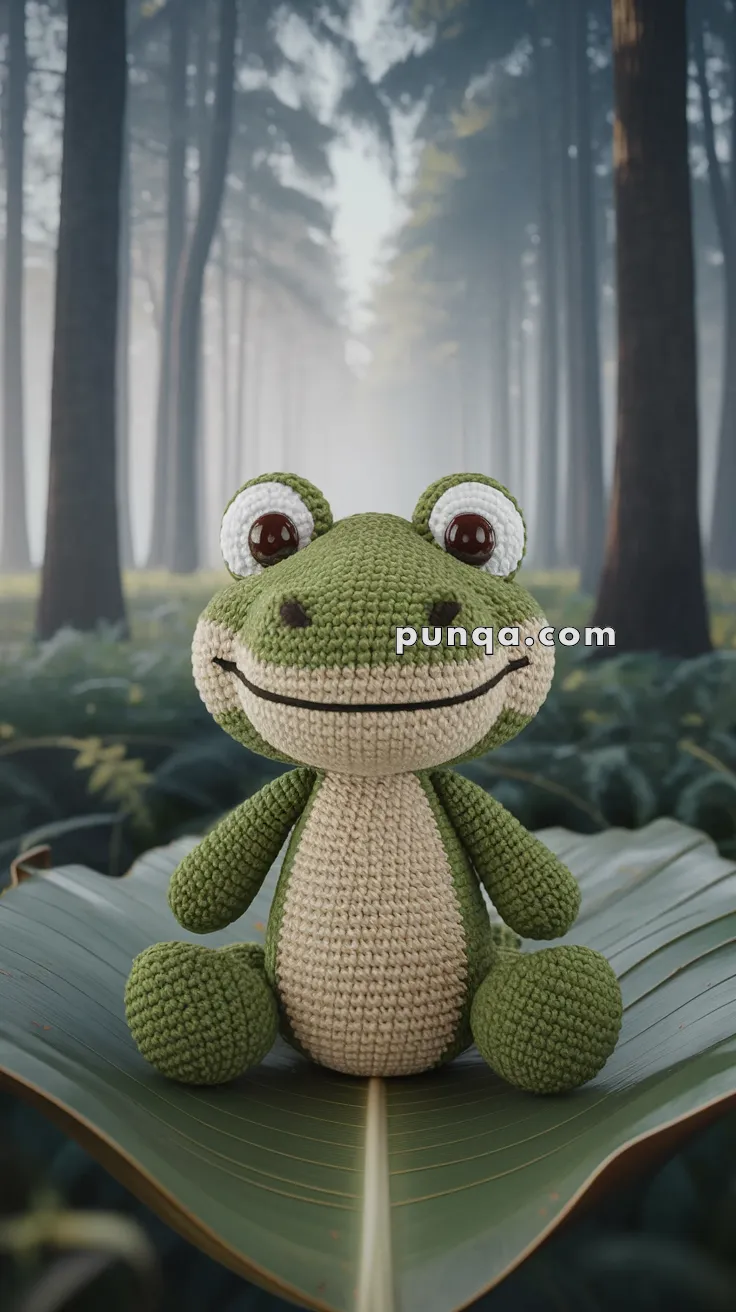 Amigurumi Tom The Frog – FREE Crochet Pattern