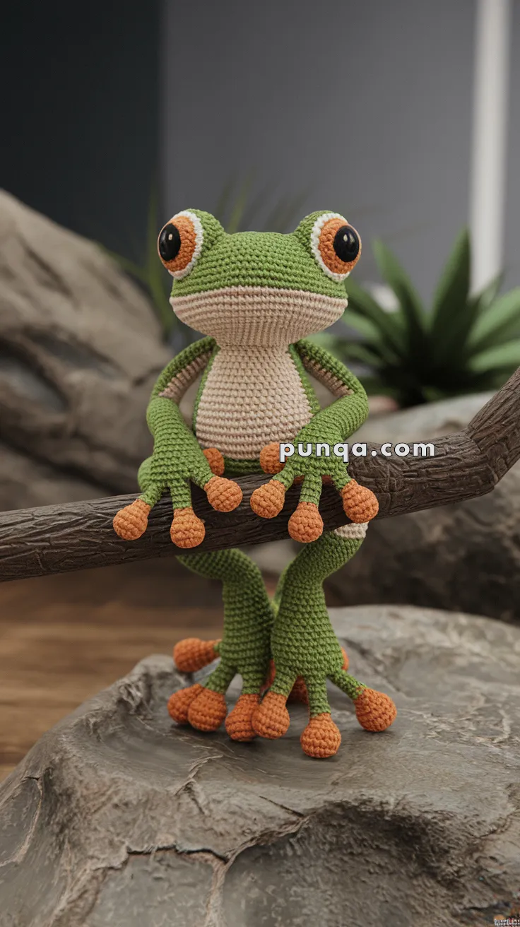Amigurumi Tree Frog – FREE Crochet Pattern