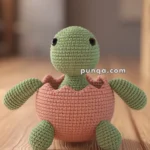 Amigurumi Turtle in Eggshell – FREE Crochet Pattern