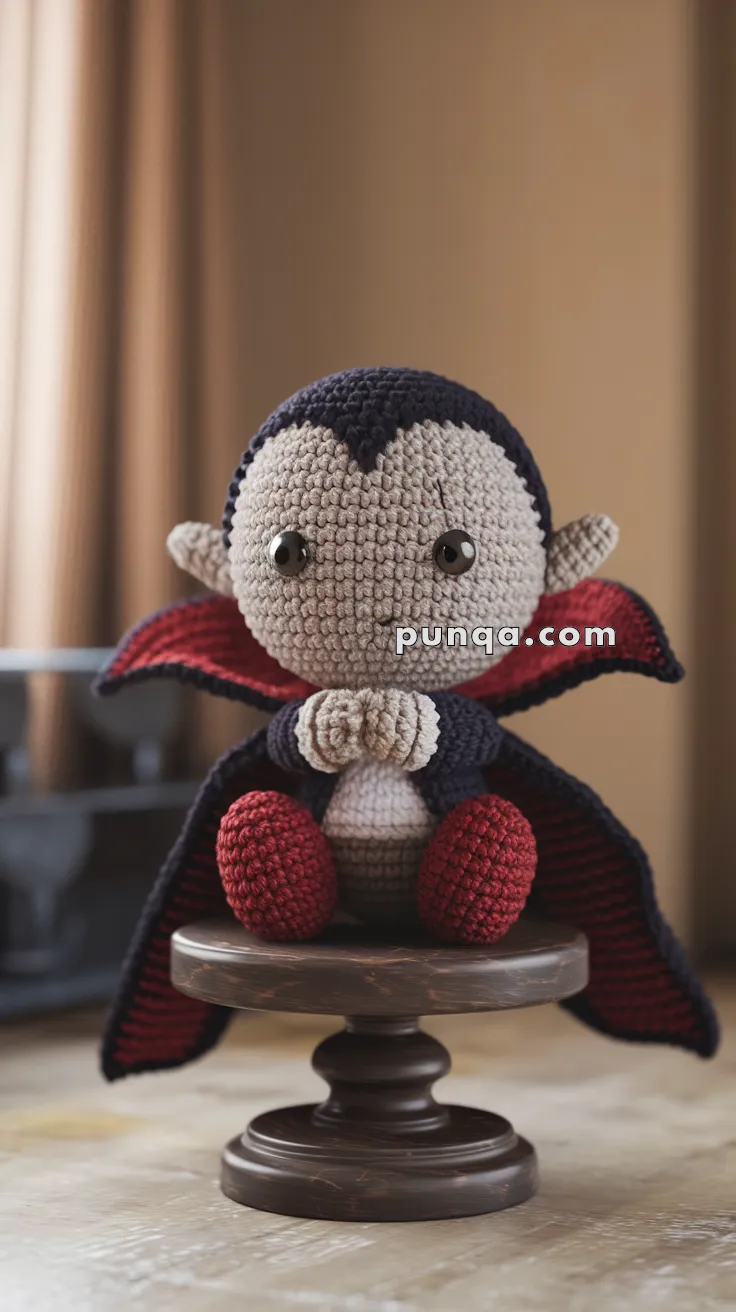 Amigurumi Vampire – FREE Crochet Pattern