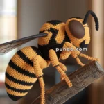 Amigurumi Wasp – FREE Crochet Pattern