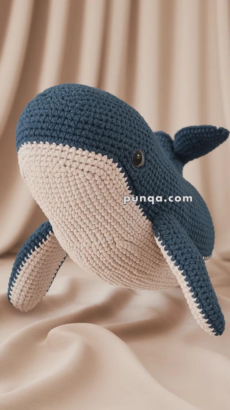 Amigurumi Whale Calf – FREE Crochet Pattern