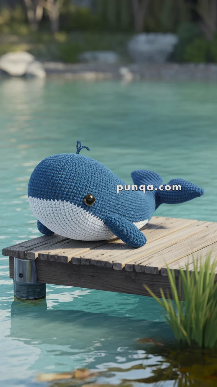 Amigurumi Whale – FREE Crochet Pattern