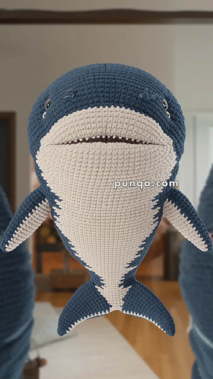 Realistic crochet image for Amigurumi Whale Shark - FREE Crochet Pattern