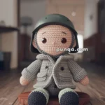 Amigurumi Winter Soldier – FREE Crochet Pattern
