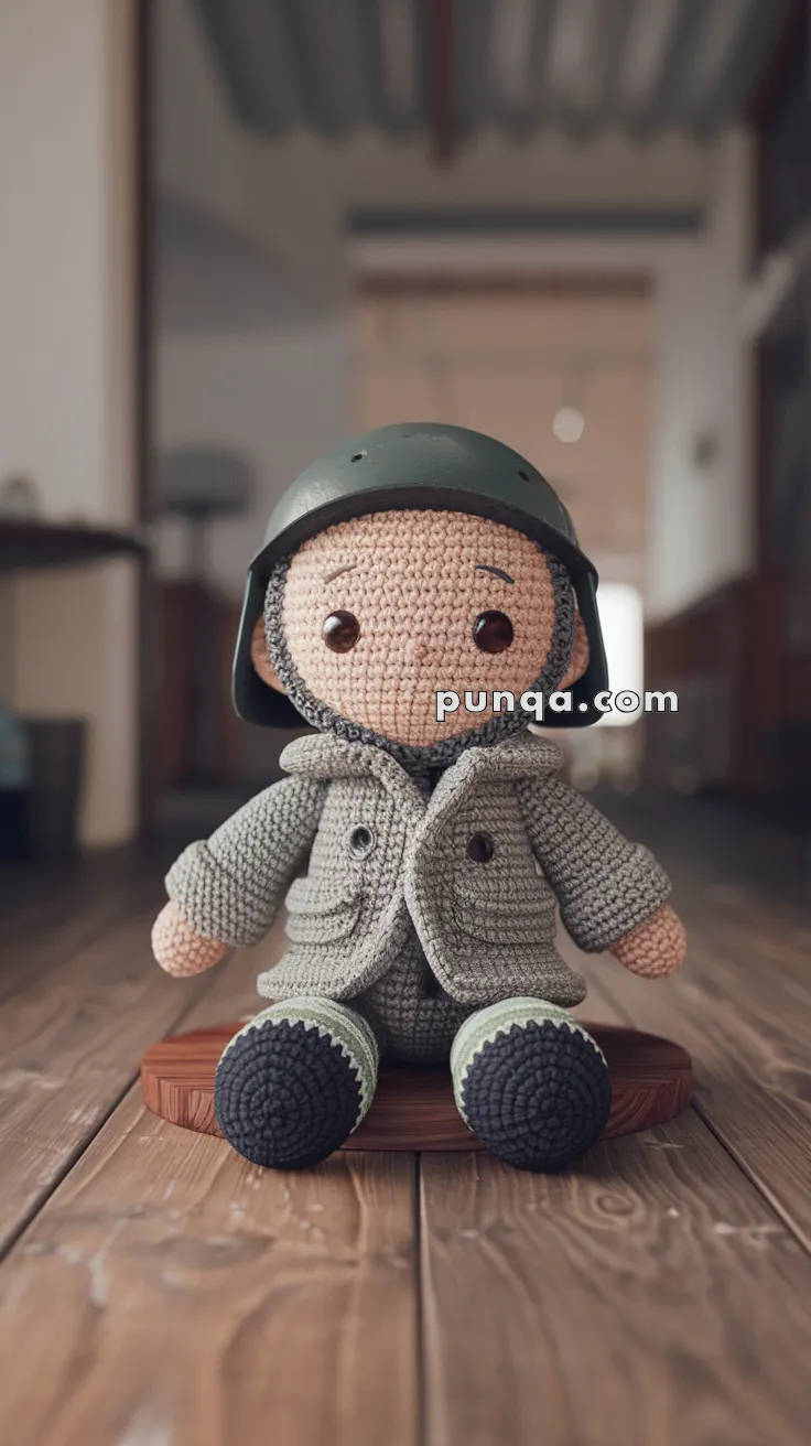 Amigurumi Winter Soldier – FREE Crochet Pattern