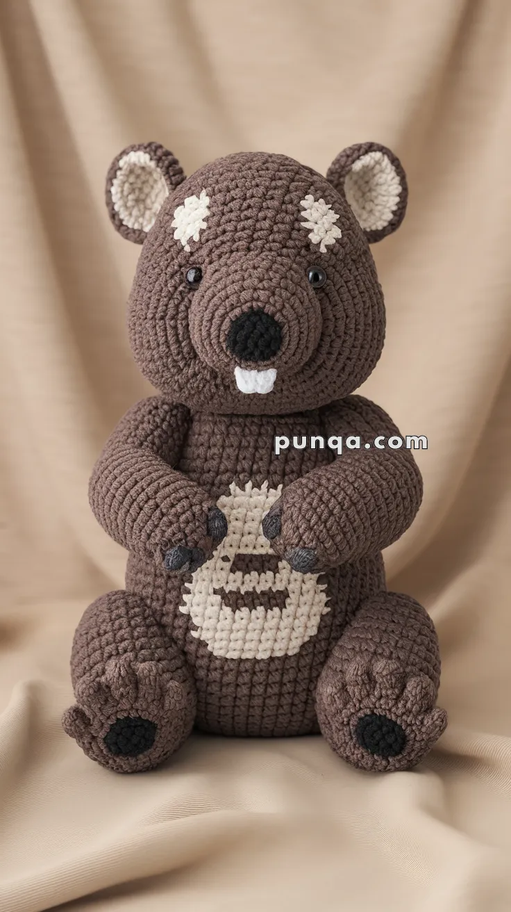 Amigurumi Wombat Baby – FREE Crochet Pattern