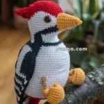 Amigurumi Woody Woodpecker – FREE Crochet Pattern