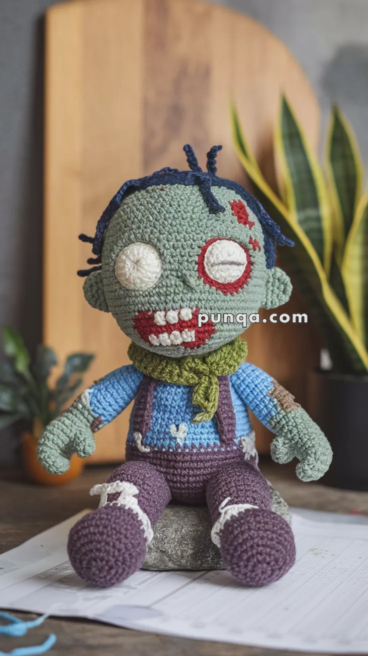 Amigurumi Zombie – FREE Crochet Pattern