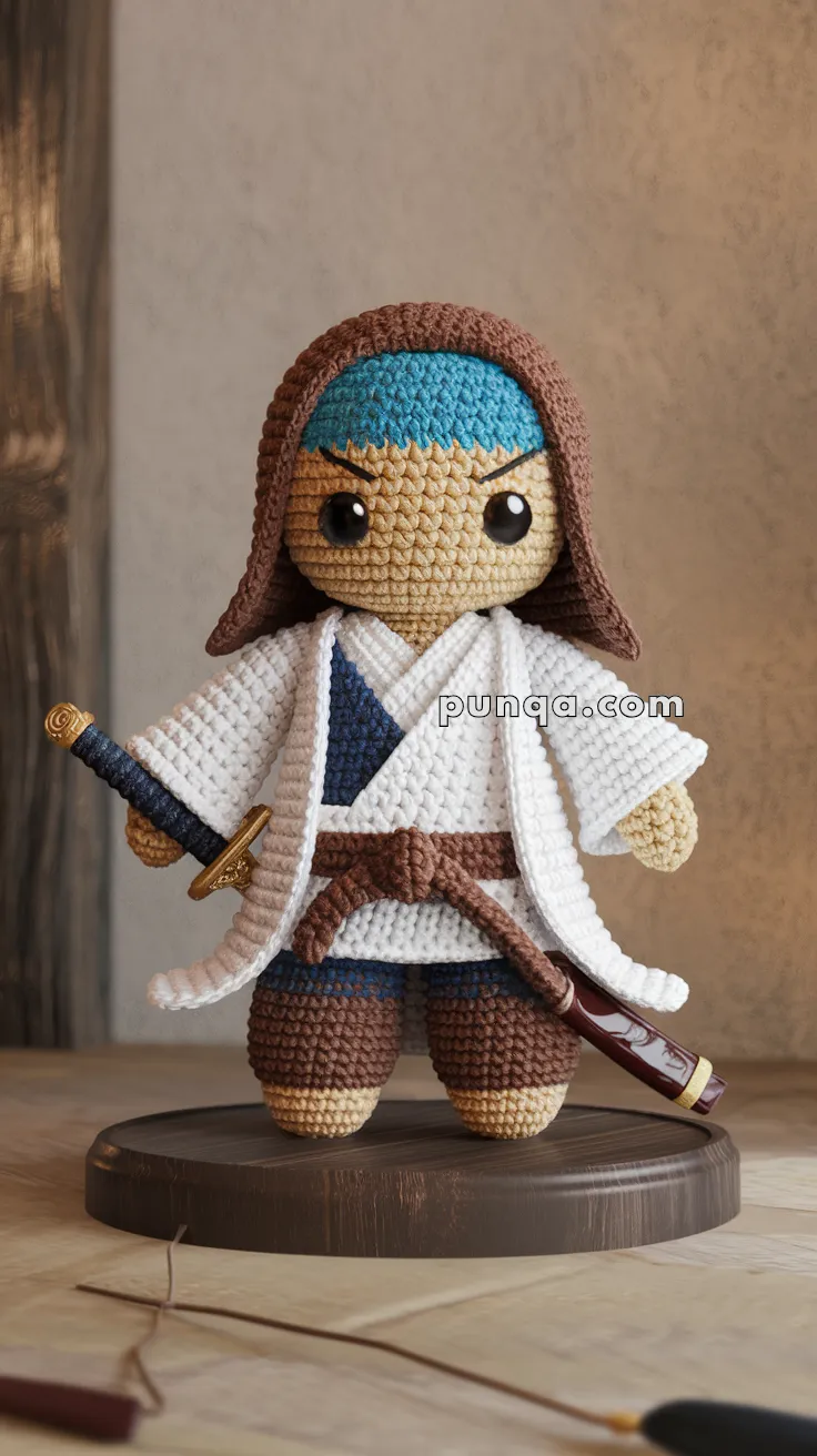 Amigurumi Zoro – FREE Crochet Pattern