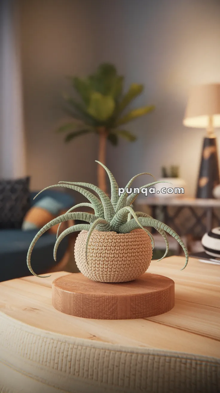 Amigurumi Air Plant – FREE Crochet Pattern