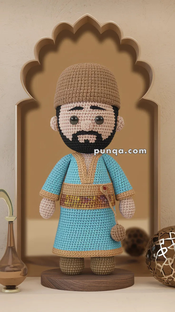 Amigurumi Arabian Man Doll – FREE Crochet Pattern
