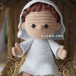 Amigurumi Baby Jesus In A Manger – FREE Crochet Pattern