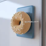 Amigurumi Bagel Fridge Magnet – FREE Crochet Pattern
