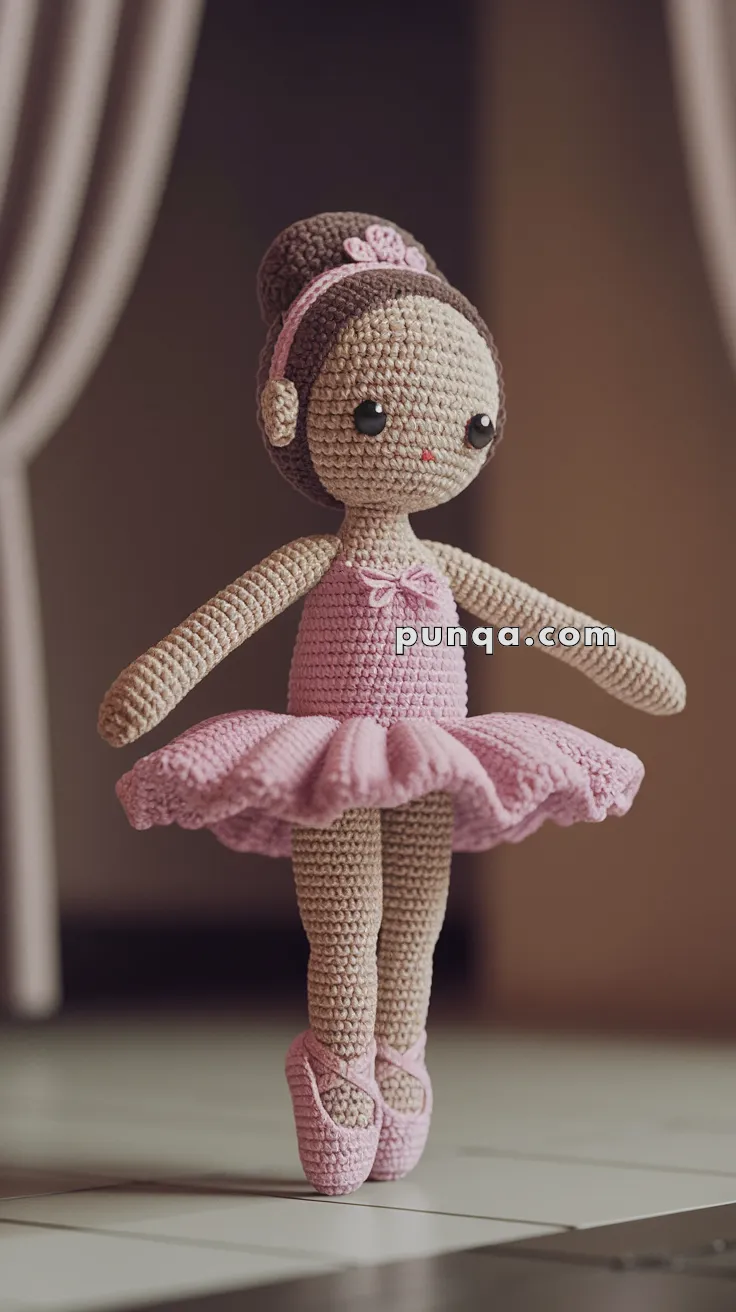 Amigurumi Ballet Dancer – FREE Crochet Pattern