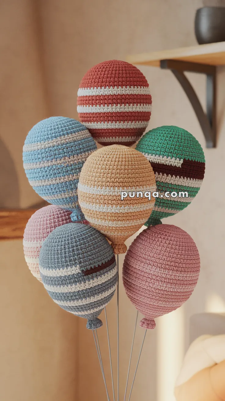 Amigurumi Balloons – FREE Crochet Pattern