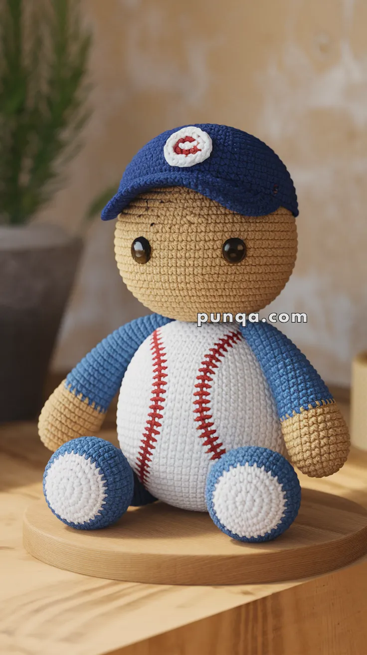 Amigurumi Baseball Ball – FREE Crochet Pattern