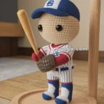 Amigurumi Baseball Player – FREE Crochet Pattern