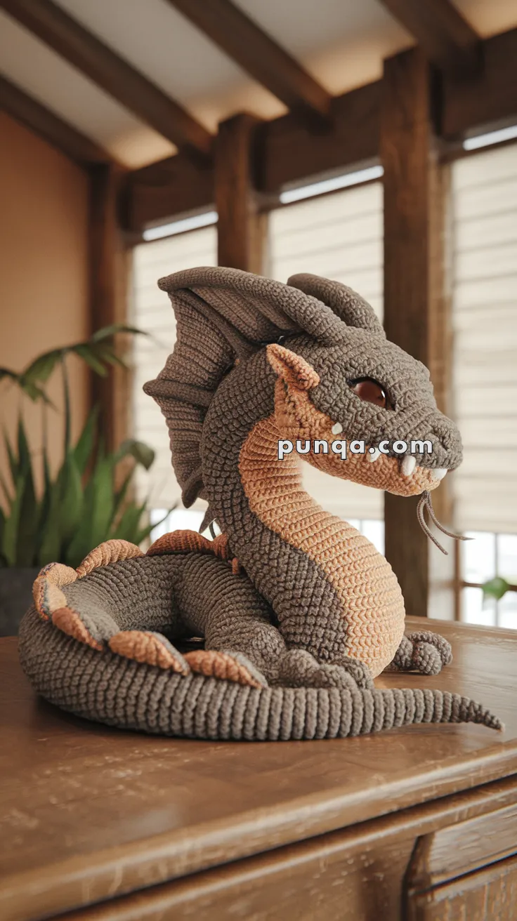 Amigurumi Basilisk – FREE Crochet Pattern