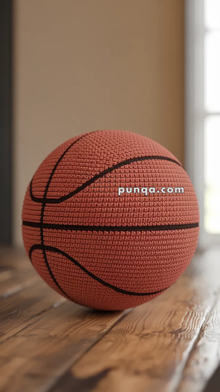Amigurumi Basketball Ball – FREE Crochet Pattern