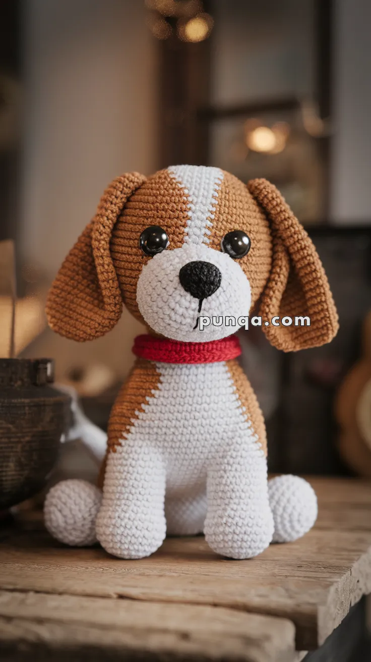 Amigurumi Beagle – FREE Crochet Pattern