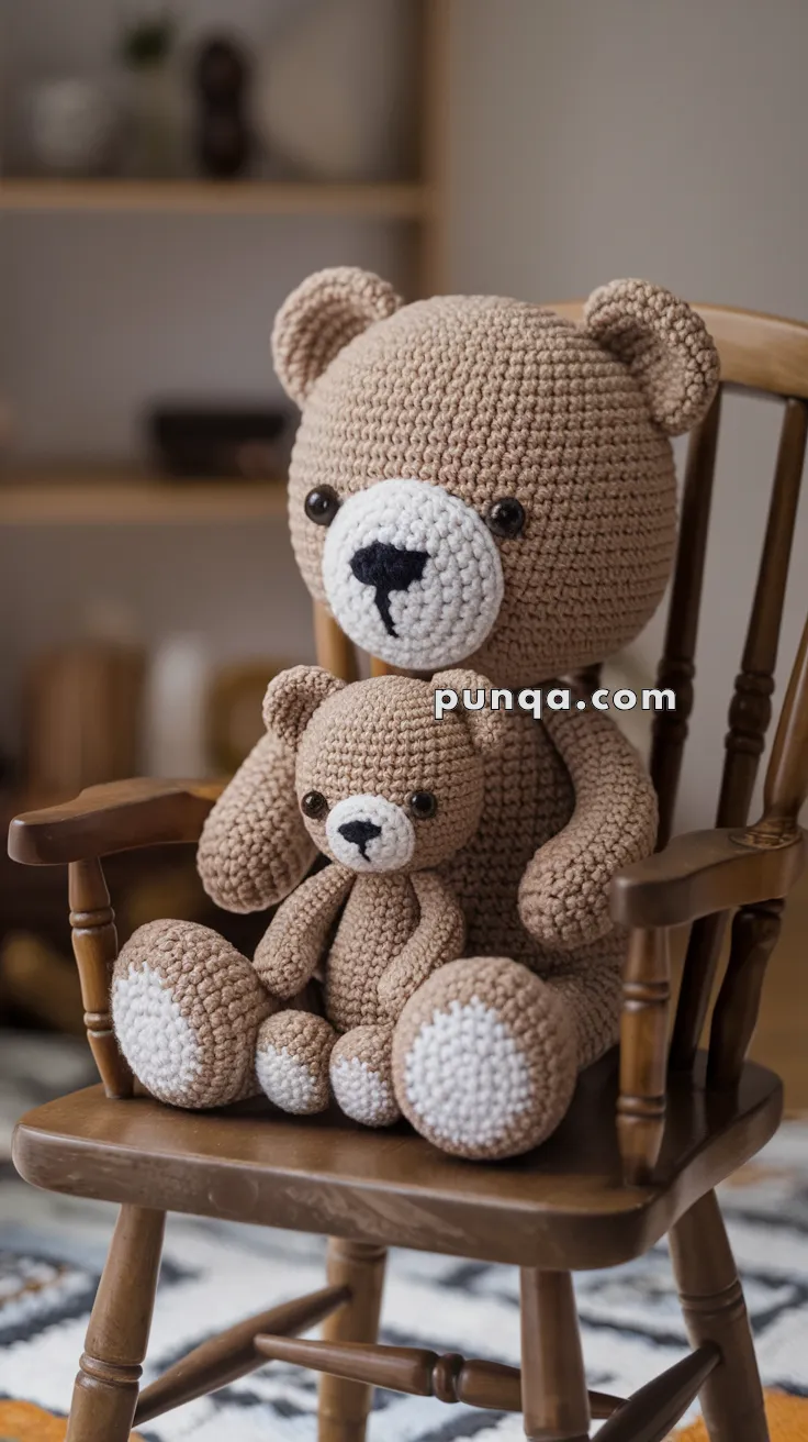 Amigurumi Bear With Cub – FREE Crochet Pattern