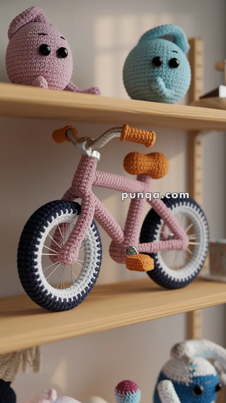 Amigurumi Bicycle – FREE Crochet Pattern