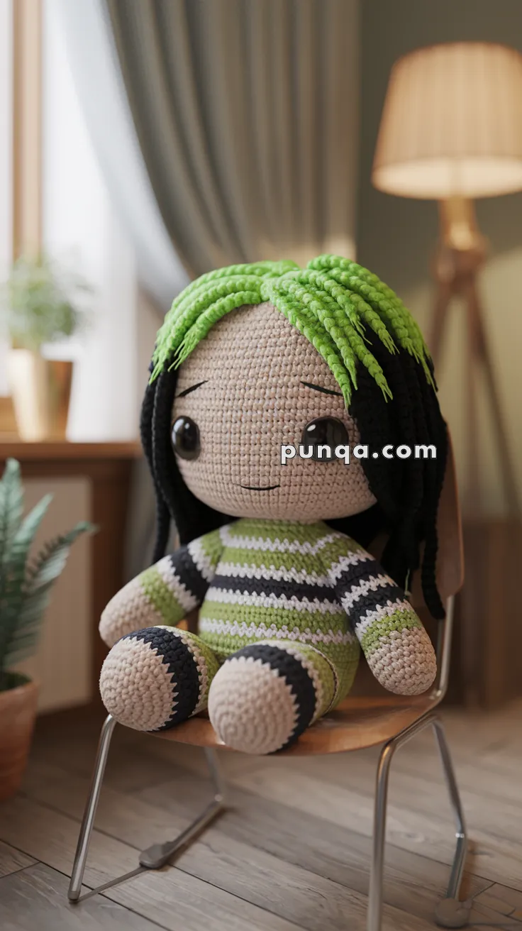 Amigurumi Billie Eilish – FREE Crochet Pattern